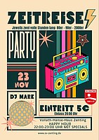 Logo Zeitreise Party in Zenting