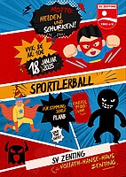 Logo Helden und Schurken – Sportlerball 2025