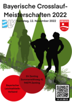 Logo Bayerische Crosslauf-Meisterschaften 2022