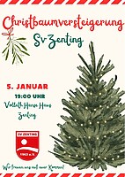 Logo Christbaumversteigerung des SV Zenting