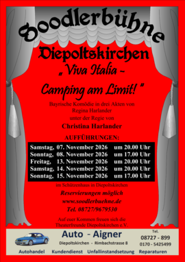 Banner Viva Italia - Camping am Limit!
