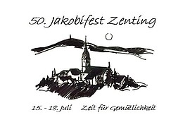 Banner 50. Jakobifest des SV Zenting – Sonntag